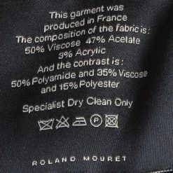 Roland Mouret Black Lyford One Shoulder Dress M For Women -Roland Mouret Sales Store luxury women roland mouret used clothes p53416 010