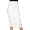 Roland Mouret White Lattice Weave Arreton Pencil Skirt M For Women -Roland Mouret Sales Store luxury women roland mouret used clothes p534230 005