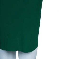 Roland Mouret Green Draped Dress S For Women -Roland Mouret Sales Store luxury women roland mouret used clothes p53531 006