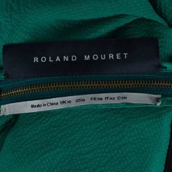 Roland Mouret Emerald Silk Column Gown M For Women 18 Roland Mouret Emerald Silk Column Gown M For Women -Roland Mouret Sales Store luxury women roland mouret used clothes p5515 008