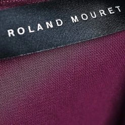 Roland Mouret Magenta Jersey Draped Detail Midi Dress L For Women -Roland Mouret Sales Store luxury women roland mouret used clothes p563257 006