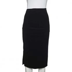 Roland Mouret Black Crepe Pencil Skirt M For Women -Roland Mouret Sales Store luxury women roland mouret used clothes p573640 006