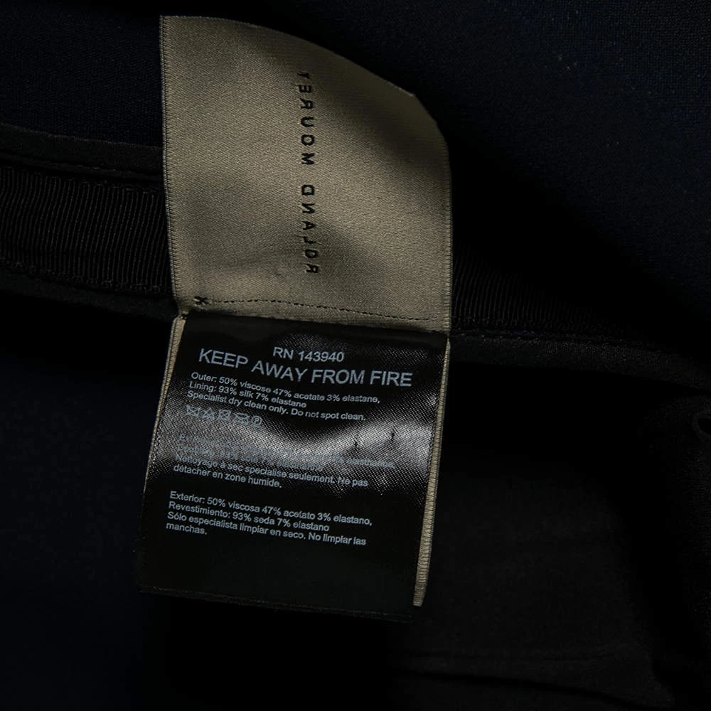 Roland Mouret Color Block Stretch Crepe Kennard Halter Dress S For Women 8 Roland Mouret Color Block Stretch Crepe Kennard Halter Dress S For Women - Image 6