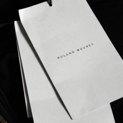 Roland Mouret Black Laser Cut Sitona Pencil Skirt L For Women -Roland Mouret Sales Store luxury women roland mouret used clothes p601853 003