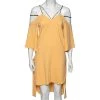 Roland Mouret Pale Orange Crepe Contrast Trim Conway Short Dress M For Women 2 Roland Mouret Pale Orange Crepe Contrast Trim Conway Short Dress M For Women -Roland Mouret Sales Store luxury women roland mouret used clothes p608956 001