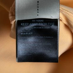 Roland Mouret Pale Orange Crepe Contrast Trim Conway Short Dress M For Women -Roland Mouret Sales Store luxury women roland mouret used clothes p608956 009