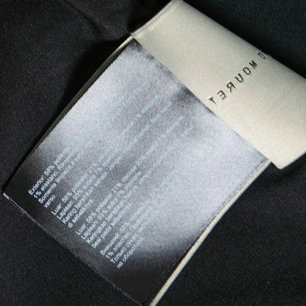 Roland Mouret Black Crepe Cross Over Maida Crop Top L For Women 8 Roland Mouret Black Crepe Cross Over Maida Crop Top L For Women - Image 6