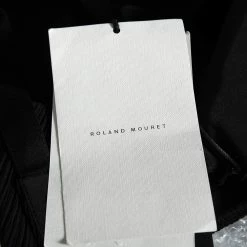 Roland Mouret Black Crepe Cross Over Maida Crop Top L For Women 15 Roland Mouret Black Crepe Cross Over Maida Crop Top L For Women -Roland Mouret Sales Store luxury women roland mouret used clothes p608973 002