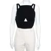 Roland Mouret Black Crepe Cross Over Maida Crop Top L For Women -Roland Mouret Sales Store luxury women roland mouret used clothes p608973 006