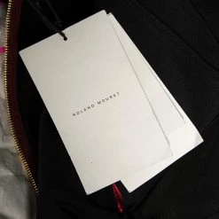 Roland Mouret Purple Crepe Basket Weave Bodice Derya Dress L For Women -Roland Mouret Sales Store luxury women roland mouret used clothes p609064 003