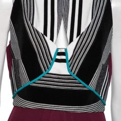 Roland Mouret Purple Crepe Basket Weave Bodice Derya Dress L For Women -Roland Mouret Sales Store luxury women roland mouret used clothes p609064 007
