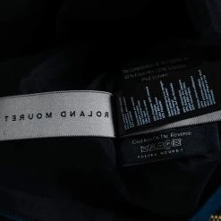 Roland Mouret Teal Blue Crepe Florence Top L For Women -Roland Mouret Sales Store luxury women roland mouret used clothes p611169 007