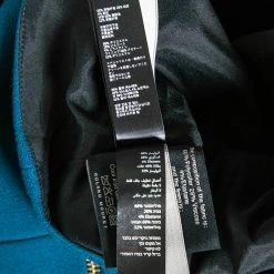 Roland Mouret Teal Blue Crepe Florence Top L For Women -Roland Mouret Sales Store luxury women roland mouret used clothes p611169 008