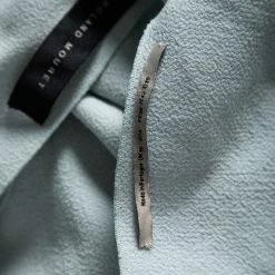 Roland Mouret Mint Green Wool Back Ruffle Detailed Top Skirt Suits M For Women -Roland Mouret Sales Store luxury women roland mouret used clothes p614735 005