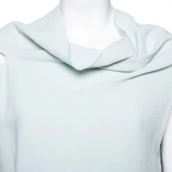 Roland Mouret Mint Green Wool Back Ruffle Detailed Top Skirt Suits M For Women -Roland Mouret Sales Store luxury women roland mouret used clothes p614735 007