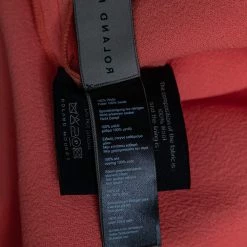 Roland Mouret Neon Orange Wool Sheath Dress M For Women -Roland Mouret Sales Store luxury women roland mouret used clothes p617485 002