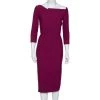 Roland Mouret Purple Crepe Midi Dress M For Women 2 Roland Mouret Purple Crepe Midi Dress M For Women -Roland Mouret Sales Store luxury women roland mouret used clothes p617577 011