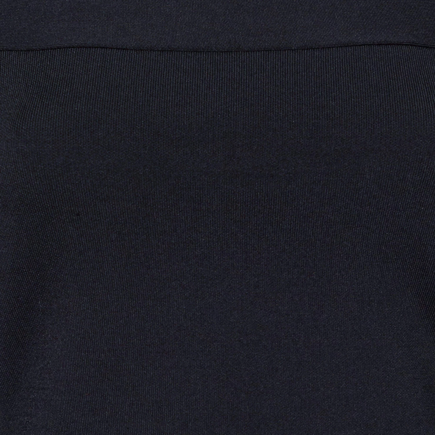 Roland Mouret Black Knit Off-Shoulder Long Sleeve Top S For Women 5 Roland Mouret Black Knit Off-Shoulder Long Sleeve Top S For Women - Image 3