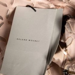 Roland Mouret Pearl Pink Laser Cut High Waist Kelston Shorts S For Women -Roland Mouret Sales Store luxury women roland mouret used clothes p634407 003