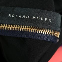 Roland Mouret Color Block Stretch Crepe Kennard Halter Dress M For Women -Roland Mouret Sales Store luxury women roland mouret used clothes p666436 005