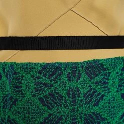 Roland Mouret Beige Crepe Contrast Embroidered Tulle Avalon Dress L For Women -Roland Mouret Sales Store luxury women roland mouret used clothes p666458 007