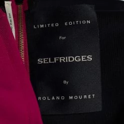 Limited Edition By Roland Mouret Pink Cady Dress L For Women -Roland Mouret Sales Store luxury women roland mouret used clothes p668356 005