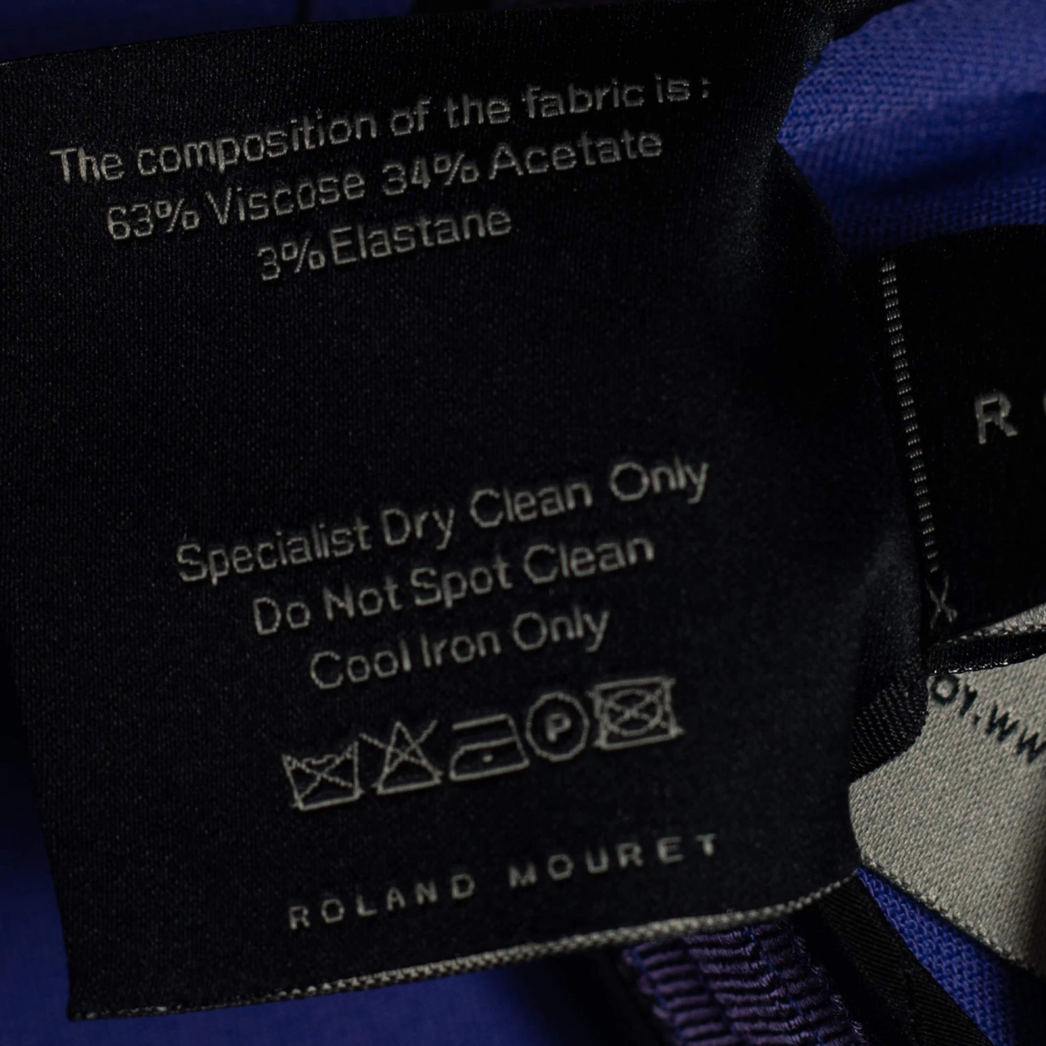 Roland Mouret Blue Cady Sheath Dress L For Women 7 Roland Mouret Blue Cady Sheath Dress L For Women - Image 5