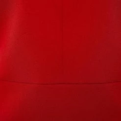 Roland Mouret Red/Blue Wool Colorblock Pattern Dress L For Women -Roland Mouret Sales Store luxury women roland mouret used clothes p669455 006