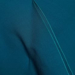 Roland Mouret Green Wool Asymmetric Draped Eugene Top L For Women -Roland Mouret Sales Store luxury women roland mouret used clothes p669461 002