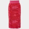 Roland Mouret Pink Cotton Knit Midi Skirt M For Women -Roland Mouret Sales Store luxury women roland mouret used clothes p670488 002