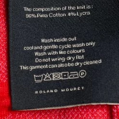 Roland Mouret Pink Cotton Knit Midi Skirt M For Women -Roland Mouret Sales Store luxury women roland mouret used clothes p670488 003