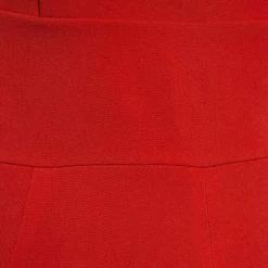 Roland Mouret Red Crepe Colston One Shoulder Jumpsuit S For Women -Roland Mouret Sales Store luxury women roland mouret used clothes p678205 002