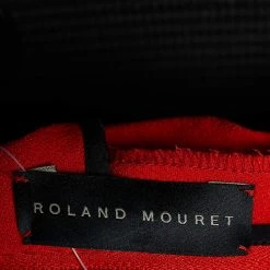 Roland Mouret Red Crepe Paneled Midi Dress M For Women 10 Roland Mouret Red Crepe Paneled Midi Dress M For Women -Roland Mouret Sales Store luxury women roland mouret used clothes p684818 003