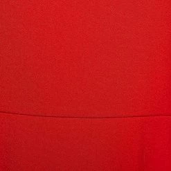 Roland Mouret Red Crepe Paneled Midi Dress M For Women 9 Roland Mouret Red Crepe Paneled Midi Dress M For Women -Roland Mouret Sales Store luxury women roland mouret used clothes p684818 006