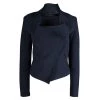 Roland Mouret Slate Grey Double Faced Solar Jacket M For Women