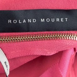 Roland Mouret Pink Knit Bodycon Sleeveless Dress M For Women 12 Roland Mouret Pink Knit Bodycon Sleeveless Dress M For Women -Roland Mouret Sales Store luxury women roland mouret used clothes p82480 005