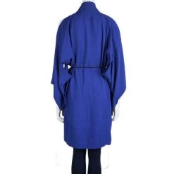 Roland Mouret Blue Roche Cold Shoulder Kimono Top S For Women -Roland Mouret Sales Store luxury women roland mouret used clothes p85264 0003