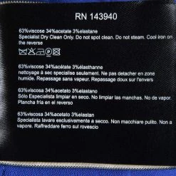 Roland Mouret Blue Roche Cold Shoulder Kimono Top S For Women -Roland Mouret Sales Store luxury women roland mouret used clothes p85264 0006